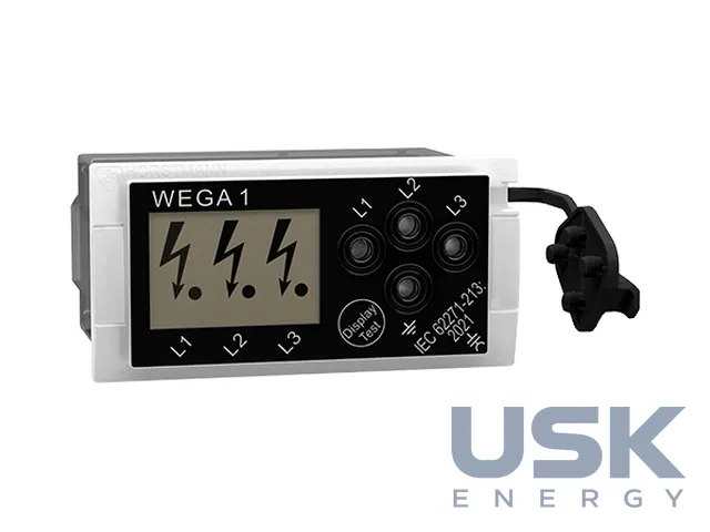 Wega 1 / 1 V / 2 / 2 V / T1 / Rail — вбудовані системи індикації напруги (VDIS) за IEC 62271-213 — 5