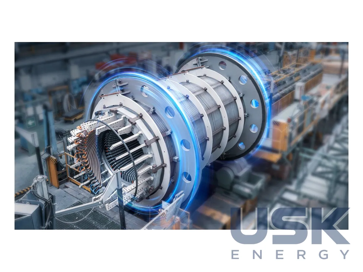Ansaldo Energia — турбогенератори з водневим охолодженням до 740 МВА, до 23 кВ