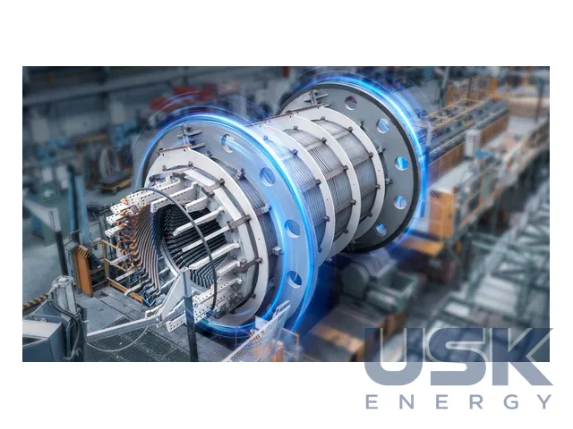 Ansaldo Energia — турбогенератори з водневим охолодженням до 740 МВА, до 23 кВ