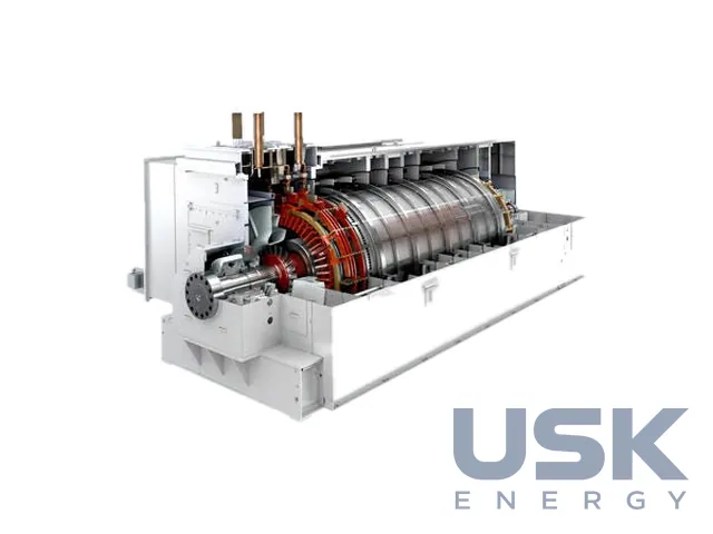 Siemens Energy SGen-100A / SGen-1000A — турбогенератори з повітряним охолодженням 25–370 МВА — 1