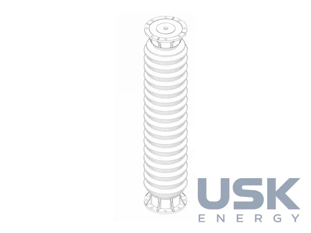 Fiber Optic Hole — опорные изоляторы с каналом для оптоволокна до BIL 2550 кВ — 2