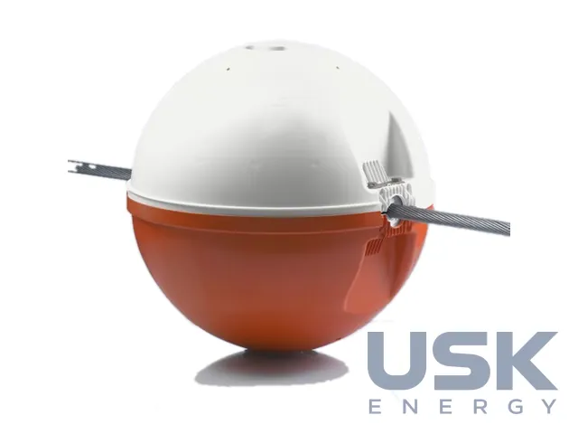 Warning Spheres — сигнальні кулі-маркери Ø 600 мм для проводів і грозотросів ПЛ будь-якої напруги — 2