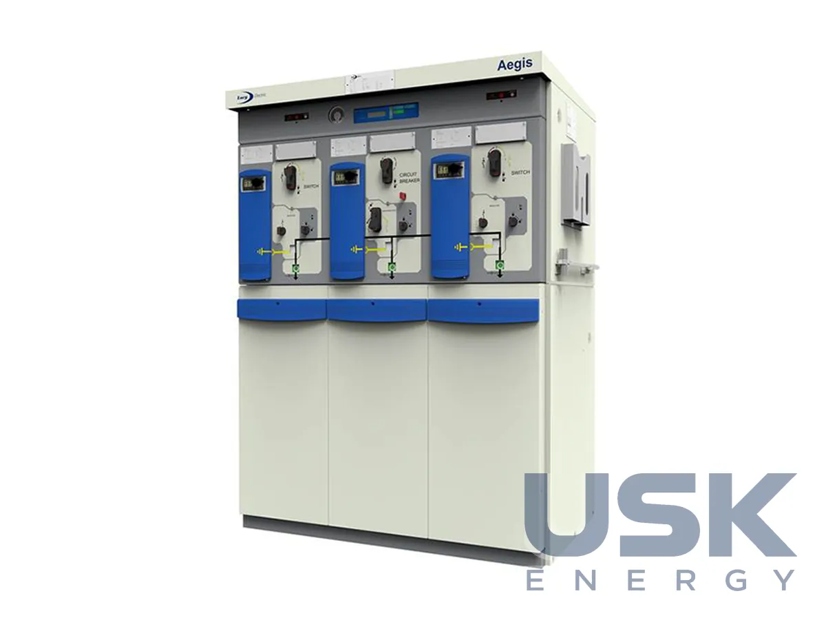 Aegis Plus — RMU з елегазовою ізоляцією 12–24 кВ із вбудованим RTU