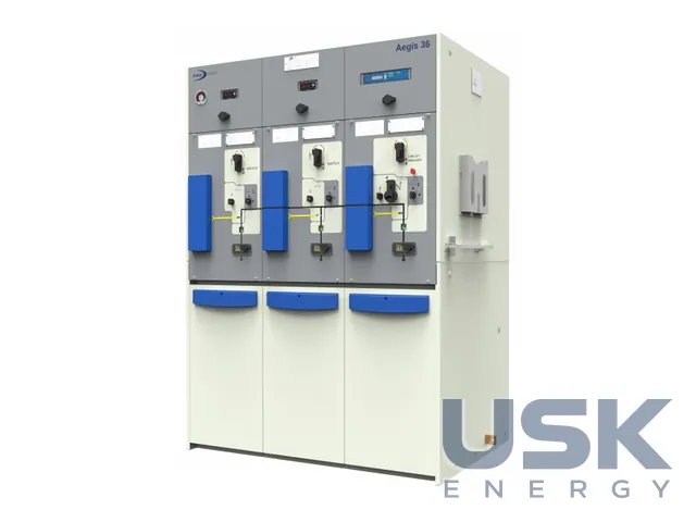 Lucy Electric Aegis 36 — RMU з елегазовою ізоляцією до 38 кВ для мереж, ВЕС і СЕС