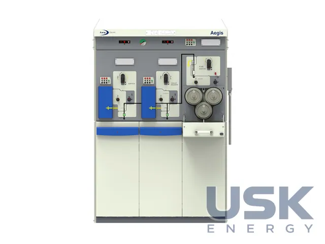 Lucy Electric Aegis Plus — RMU з елегазовою ізоляцією 12–24 кВ із вбудованим RTU — 3