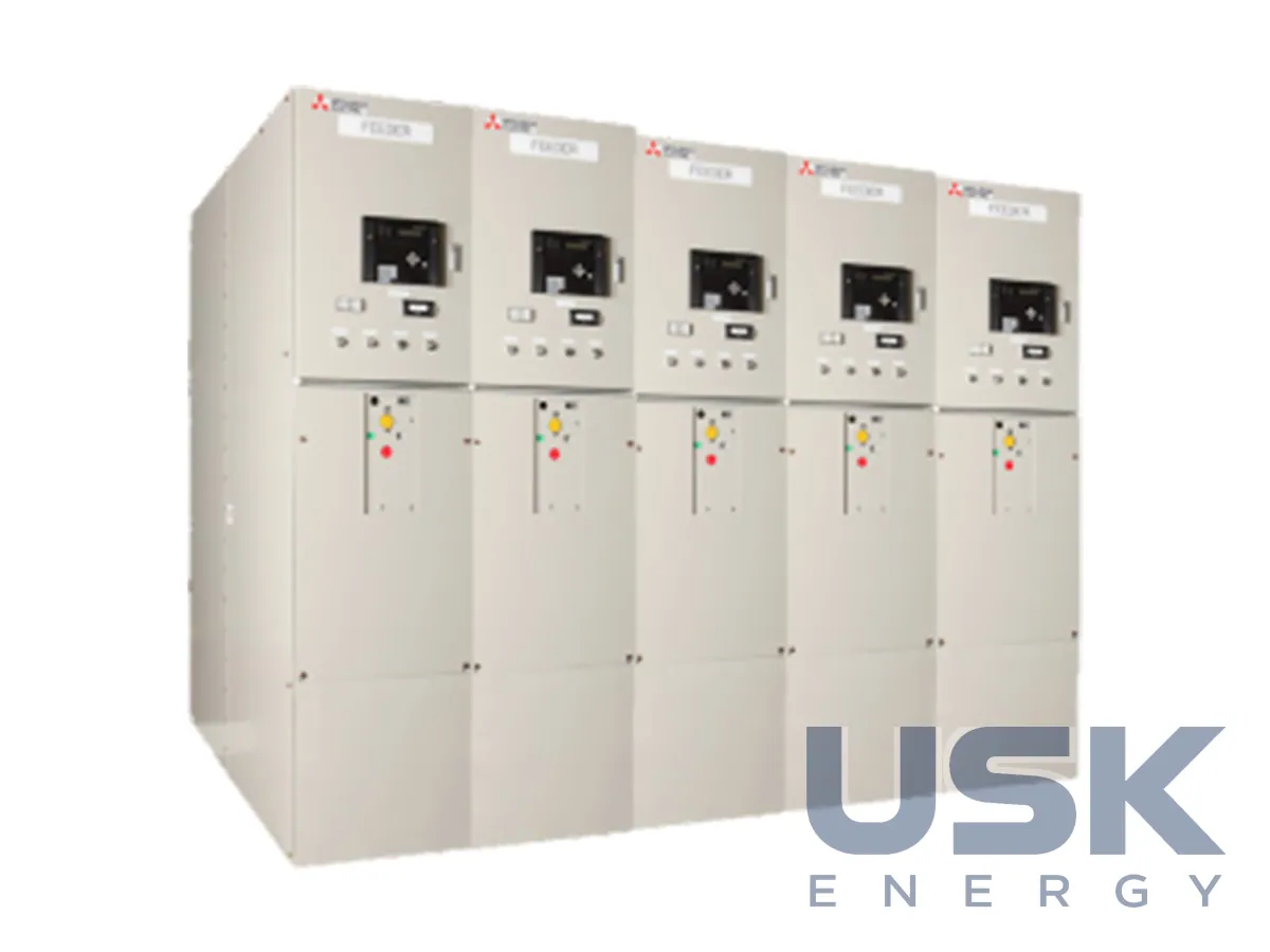 Mitsubishi Electric HS-X — КРУЕ шафового типу 24/36 кВ для первинних підстанцій
