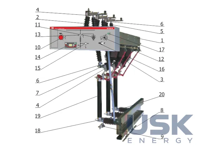 ZPUE Rotoblok / Rotoblok SF / Air / VCB — РП середньої напруги з повітряною ізоляцією до 25 кВ — 4