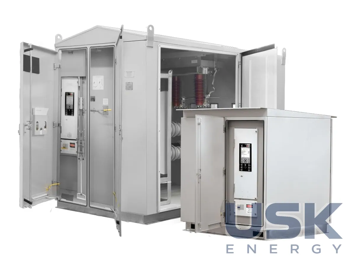 NOJA Power GMK — наземний кіоск із реклоузером OSM для кабельних мереж СН, 15,5 / 27 / 38 кВ