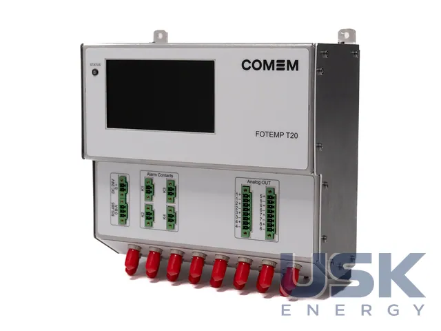 COMEM Optocon FOTEMP — волоконно-оптичні системи вимірювання температури (1–40 каналів)