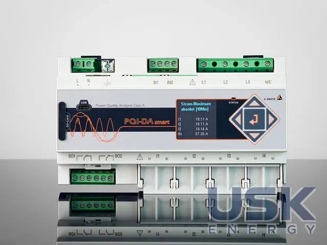 PQSys PQI-DA smart / PQI-DE — стаціонарні аналізатори якості електроенергії та реєстратори аварій