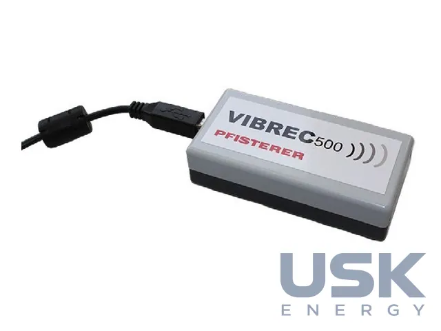 VIBREC500 — бездротові реєстратори еолової вібрації та коливань підпрольотів проводів ПЛ — 2