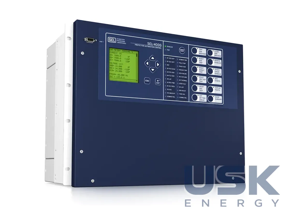 SEL-400G — комплексний захист генератора та блока генератор-трансформатор