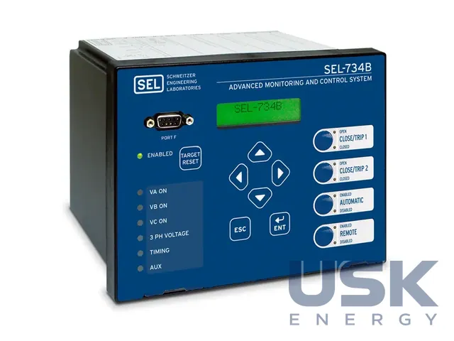 SEL-734B / SEL-734W — контроллеры конденсаторных батарей распределительных сетей — 2