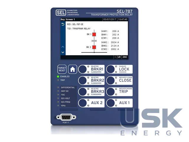 SEL-787 / SEL-387 / SEL-387E — диференціальний захист трансформаторів СН — 3