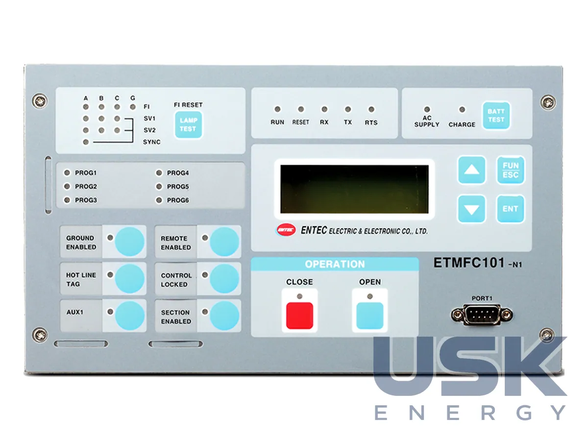 ENTEC — мікропроцесорні реле захисту та контролери (ETR500, ETR300-R, EVRC2A-NT, ETMFC, ETR304/306, ETCPU200/300)