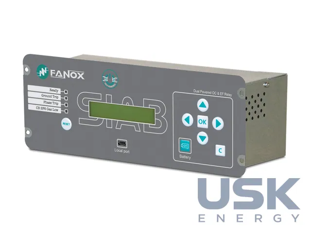 Fanox SIA-B — реле МСЗ і захисту від замикань на землю із саможивленням для КРУ/RMU — 2