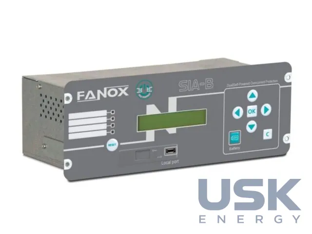 Fanox SIA-B — реле МСЗ і захисту від замикань на землю із саможивленням для КРУ/RMU — 3