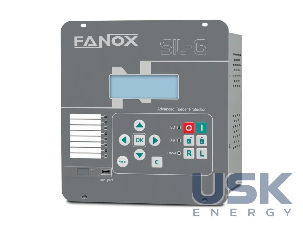 Fanox SIL-G — реле захисту фідера та генератора