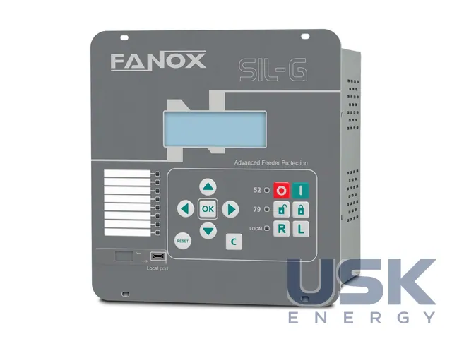 Fanox SIL-G — реле захисту фідера та генератора