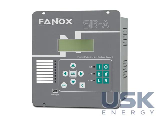 Fanox SIR-A / SIR-C — контролер реклоузера та реле захисту фідера ПЛ