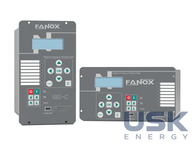 Fanox SIU-C — реле захисту за напругою та частотою