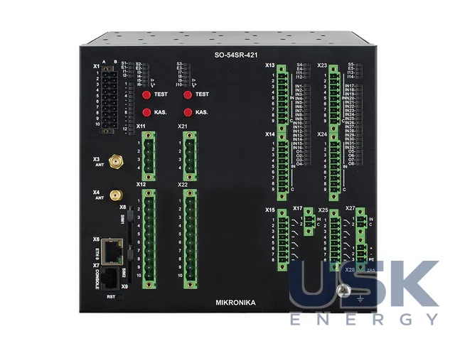 Mikronika SO-52v11-eMTZR, SO-54SR-141/4xx/5xx — цифрові захисти СН з функціями контролера комірки