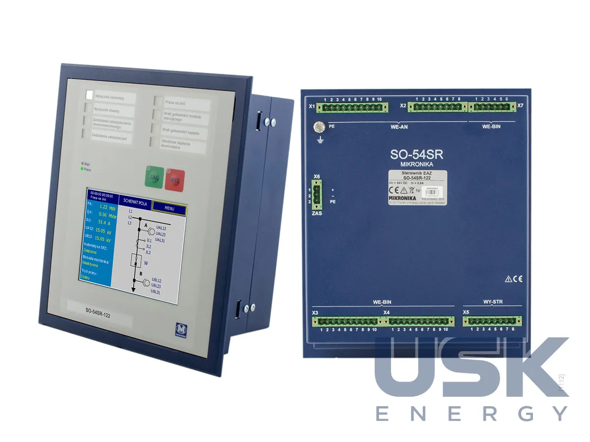 Mikronika SO-54SR-101/111-REK, SO-54SR-122 — контролери реклоузерів і вимикачів ПЛ СН