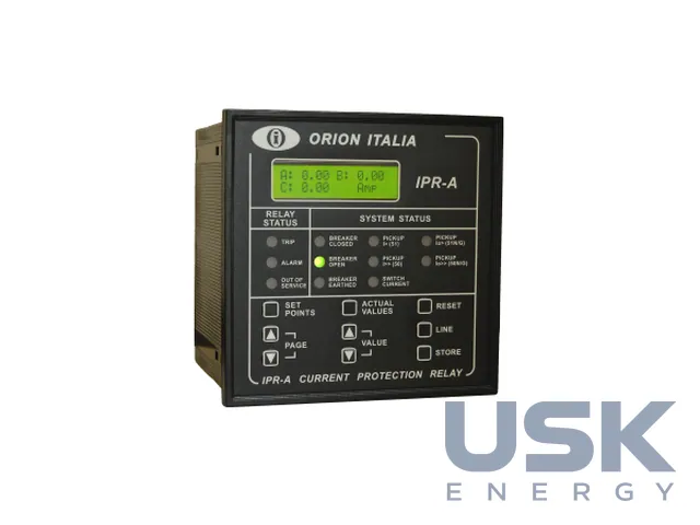 Orion Italia SMPR / SMPR-2 / SMPR ETH — багатофункціональні термінали захисту фідерів СН (струм, напруга, потужність, спрямований захист)