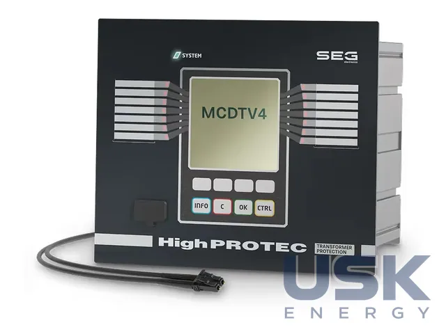 SEG HighPROTEC MCDTV4 — захист трансформаторів з функціями за напругою та під'єднання до мережі — 3