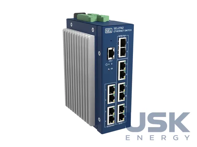 SEL-2731 / 2741 / 2730M / 2740S — промислові Ethernet-комутатори для підстанцій — 4