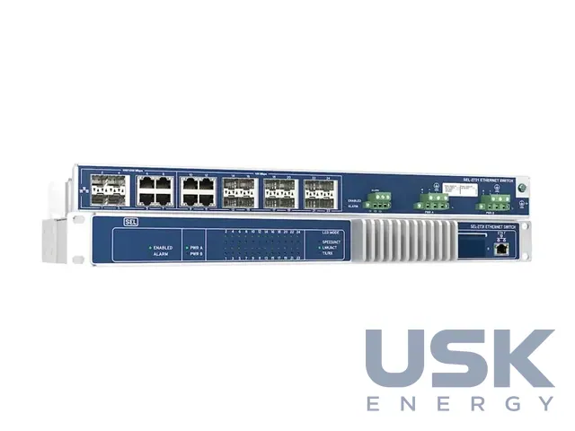 SEL-2731 / 2741 / 2730M / 2740S — промислові Ethernet-комутатори для підстанцій — 5