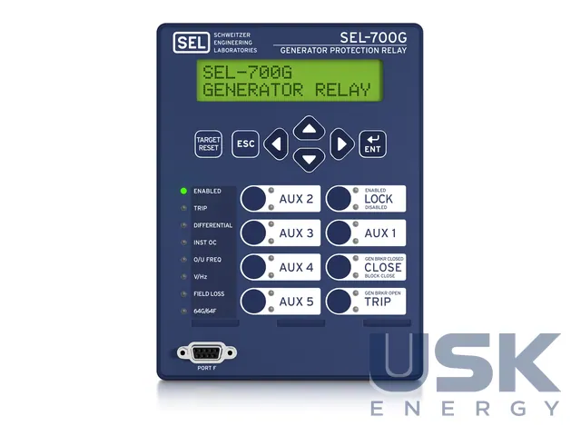 SEL-700G / SEL-300G — захист генераторів з автосинхронізатором — 2