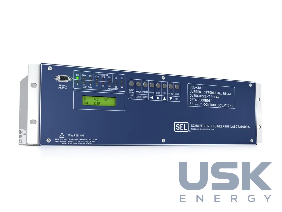 SEL-787 / SEL-387 / SEL-387E — диференціальний захист трансформаторів СН