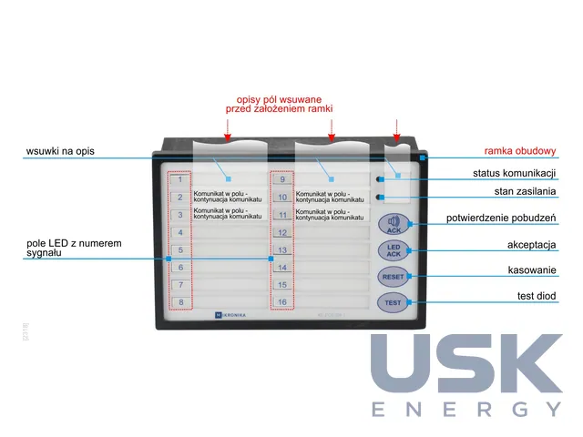 SO-52v11-SC, SO-52v21-PMS, PCS-500 — резервна аварійна сигналізація підстанцій — 3