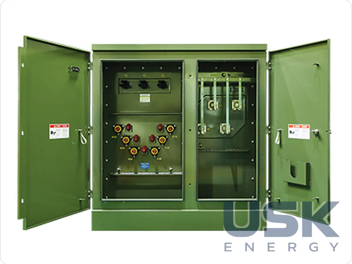HD Hyundai Electric Pad Mounted Transformer — трансформатори наземного встановлення 25–10 000 кВА