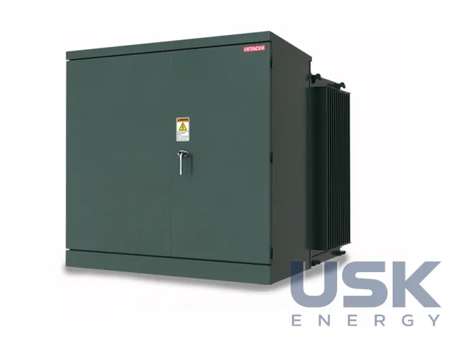 Hitachi Energy — масляні трансформатори в кожусі для встановлення на майданчику (pad-mounted) 45–15 000 кВА