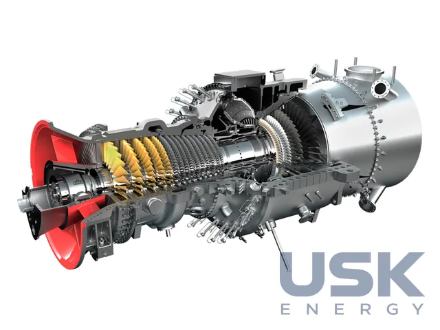 Ansaldo AE64.3A — газова турбіна середнього класу 78 МВт — 2