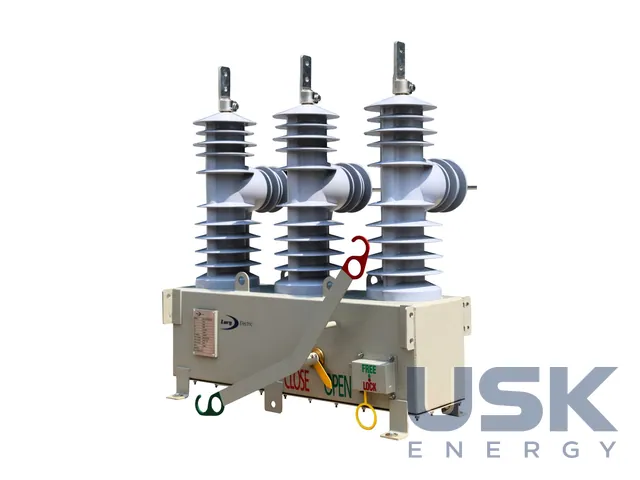 AirTec LX — опорный вакуумный выключатель нагрузки с твёрдой изоляцией до 38 кВ (без SF6) — 1