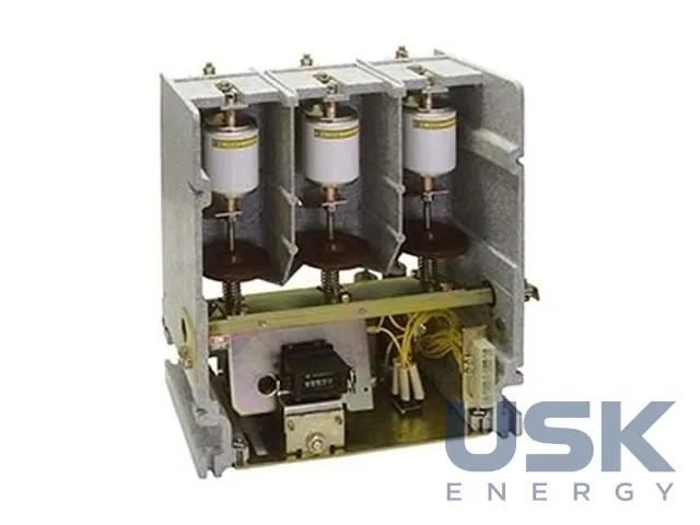 CIRCUTOR LVC (VC-6Z44ED) — вакуумний контактор 6,6 кВ / 400 А для конденсаторів і двигунів